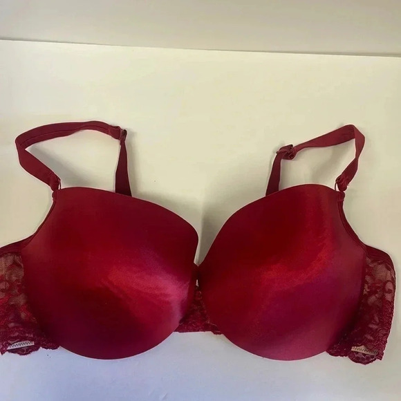 Cacique Red Lace Underwire Bra - Picture 1 of 7